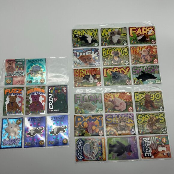 Vintage TY Beanie Babies Lot Amazing Condition 8 Pieces - Picture 10 of 10